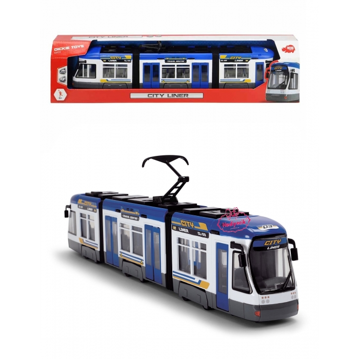 Dickie Toys City Liner Kırmızı Tramvay 46 Cm ürününün fiyatı 7/24 Online Alışveriş