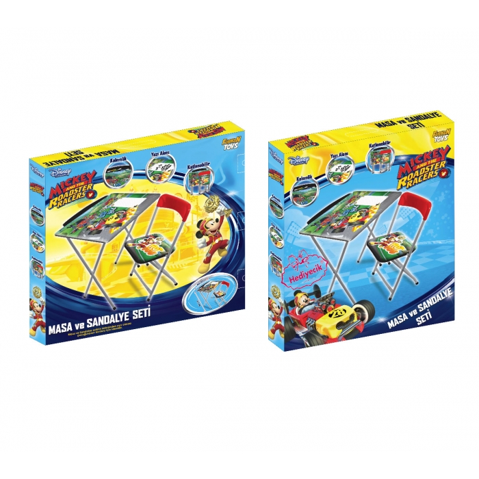 Ders Çalışma Masaları Disney Mickey Mouse Kız Çocuk