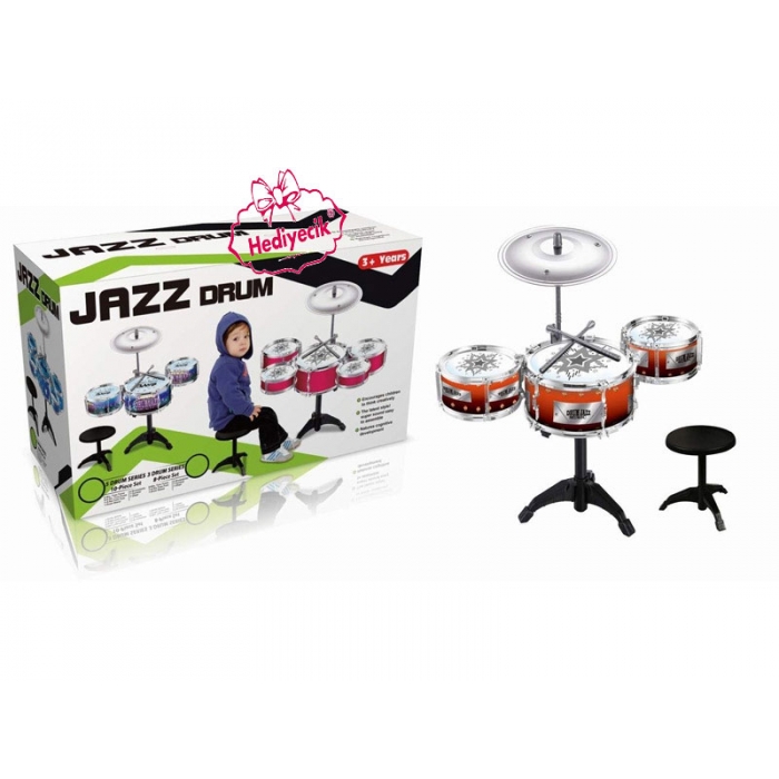 Müzik Aletleri Org & Mikrofon Çeşitleri Sunman Jazz Drum Tabureli