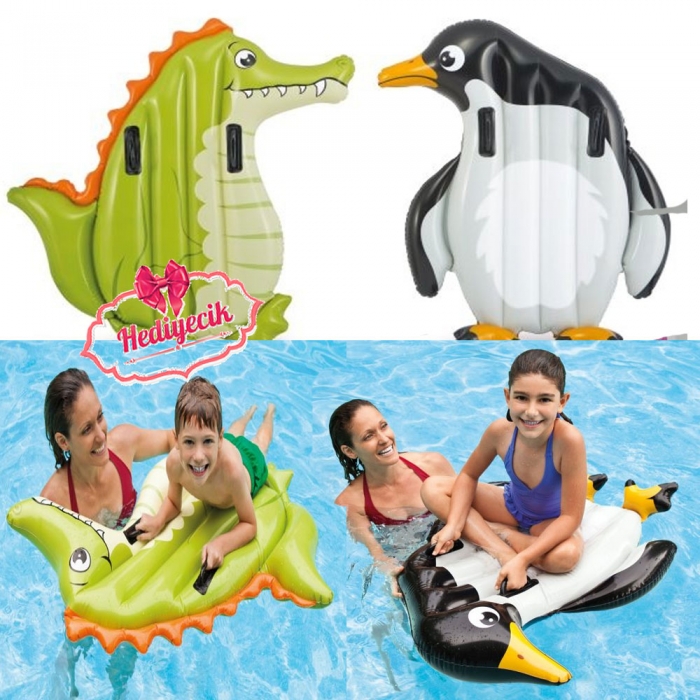 Biniciler İntex İntex Hayvanlı Figürlü Sörf Yatak Biniciler İntex İntex Hayvanlı Figürlü Sörf Yatak