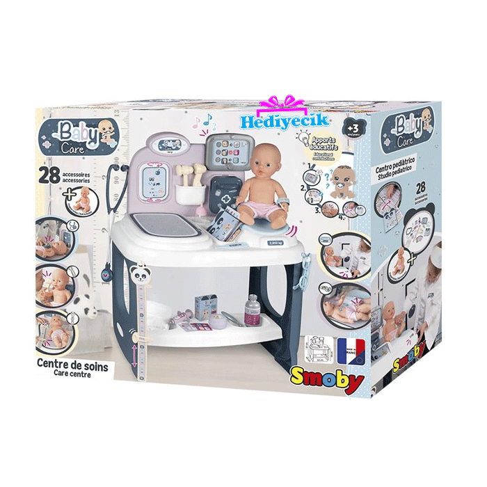 Smoby Baby Care Center Bebek Bakim Merkezi Cesitleri En Ucuzu Fiyata Hediyecik Com Da