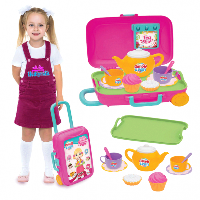 Candy & Ken Çay Set Bavulum Fiyatları En Uygun İndirimleriyle Hediyecik