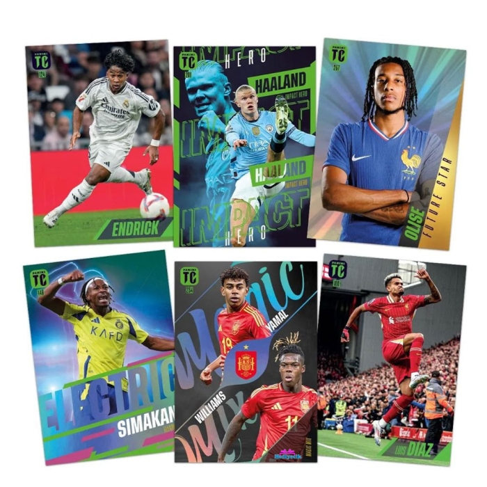Panini Fifa Top Class 2025 Futbolcu Kartları Trading Card 15 Paket (120 Kart)