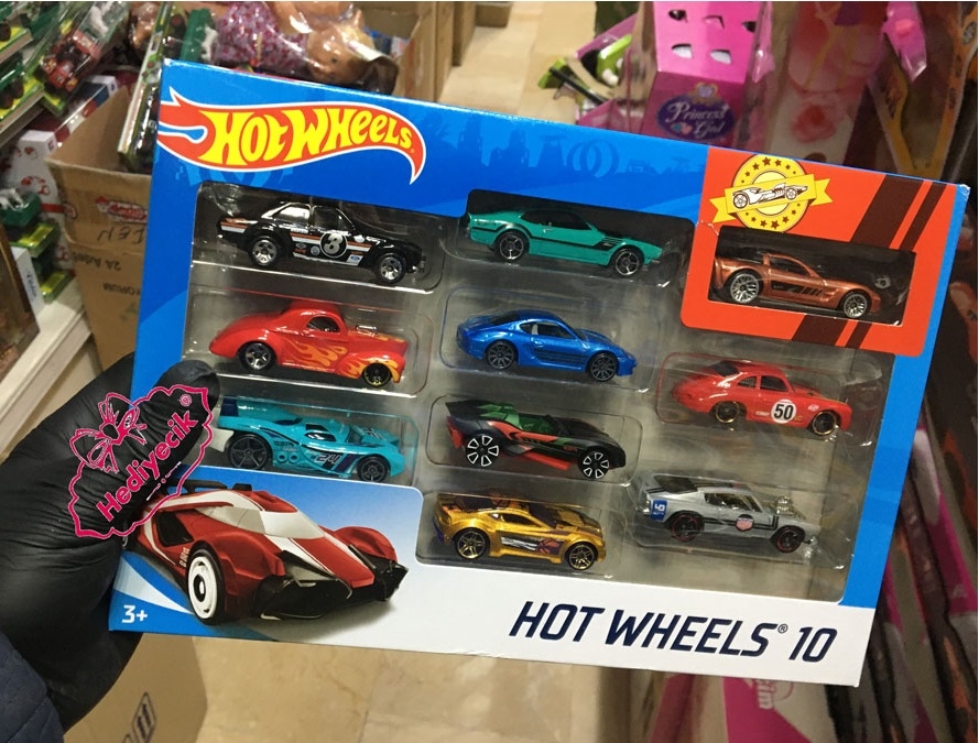 Hot Wheels 10´lu Araba Seti Fiyatları En Uygun İndirimleriyle
