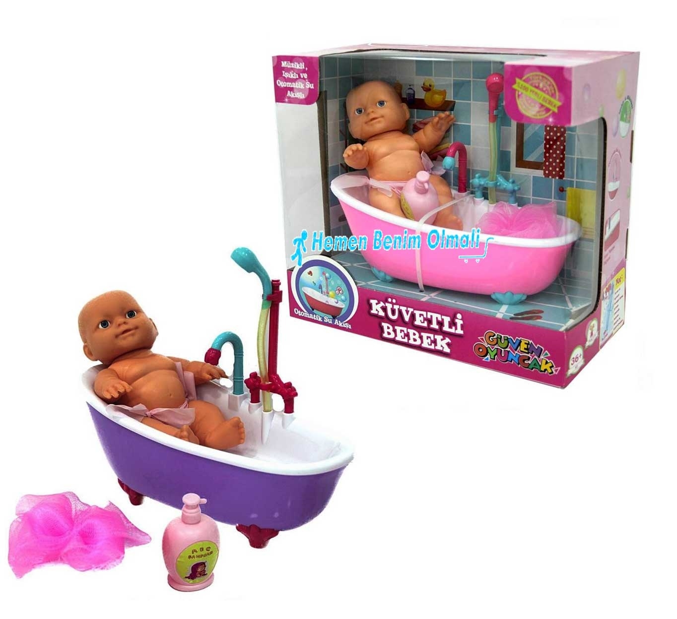 neden olmasın bağlantı üçlü  Oyuncak Pilli Küvette Duş Yapan Bebek Çeşitleri En Ucuzu Fiyata  Hediyecik.com'da