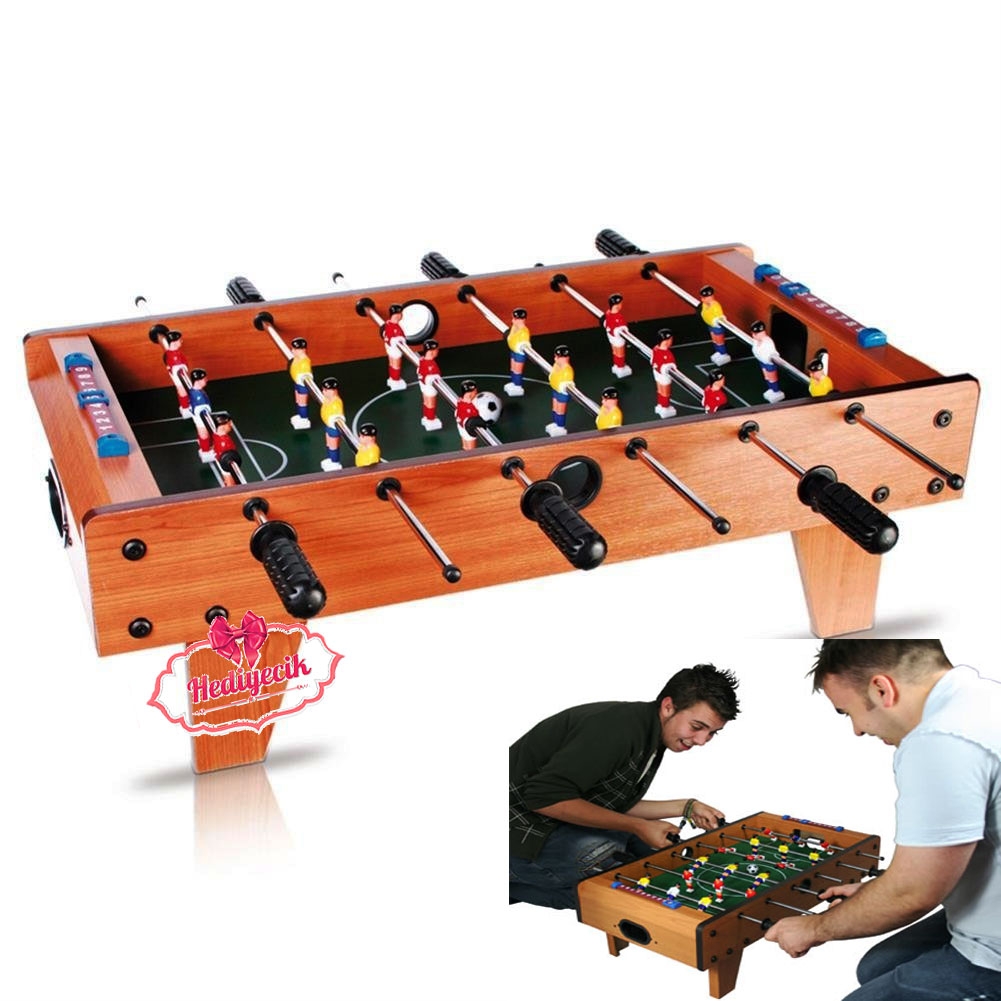 Ahsap Langirt Ve Bilardo Sunman Ahsap Langirt Futbol Oyunu Uc Kollu Ayakli