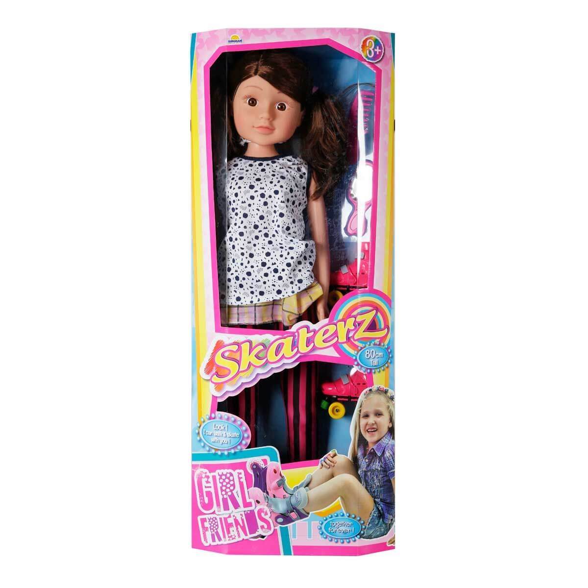 Sunman Skaterz Patenli Bebek 80 Cm Buyuk Boy
