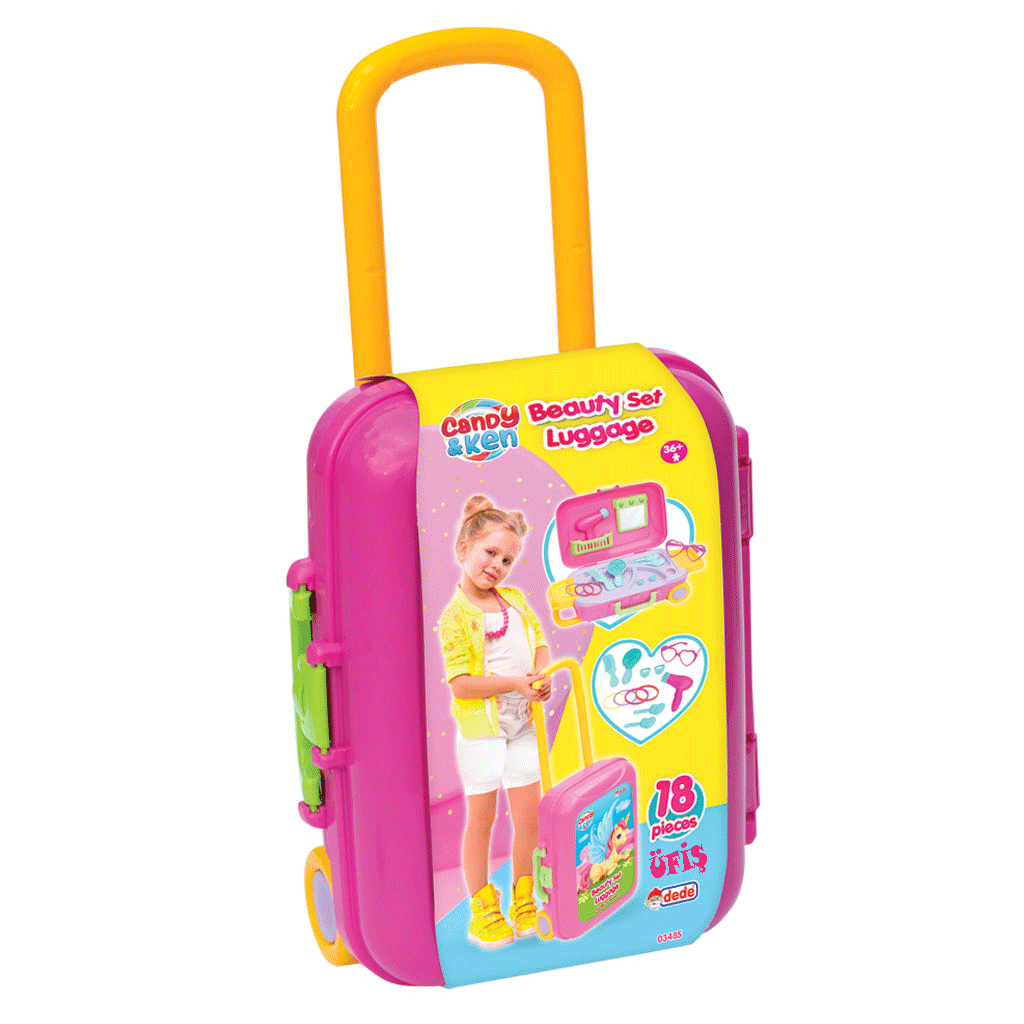 Dede Candy & Ken Güzellik Set Bavulum en iyi Fiyatları En Uygun