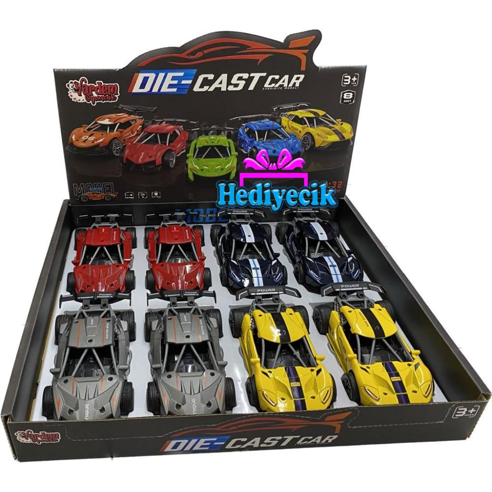 Kinsmart Model Araba KLX600-324 Çek Bırak Sesli Die-Cast Araba 1