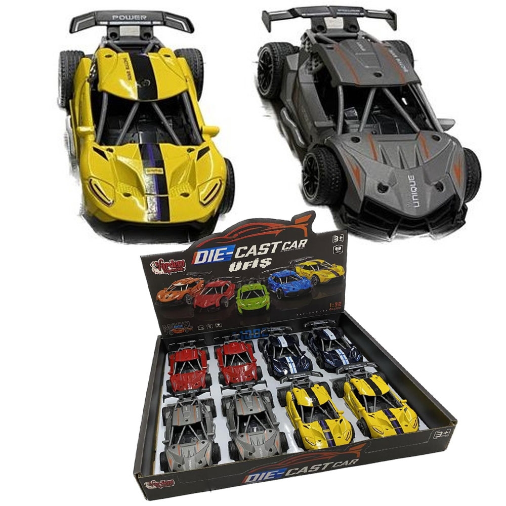Kinsmart Model Araba KLX600-324 Çek Bırak Sesli Die-Cast Araba 1