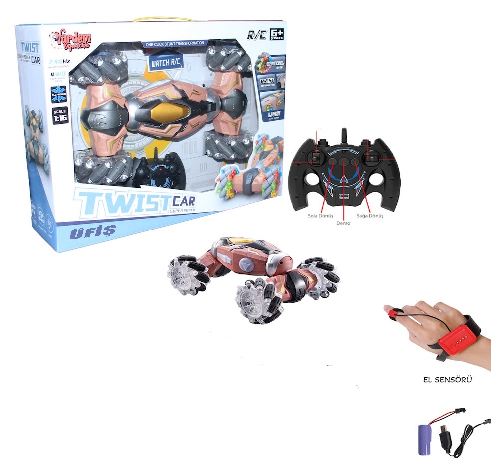 Oyuncak Kumandalı Çift Taraflı 4x4 Hyper Aracı YJ-058-2 Fiyatları