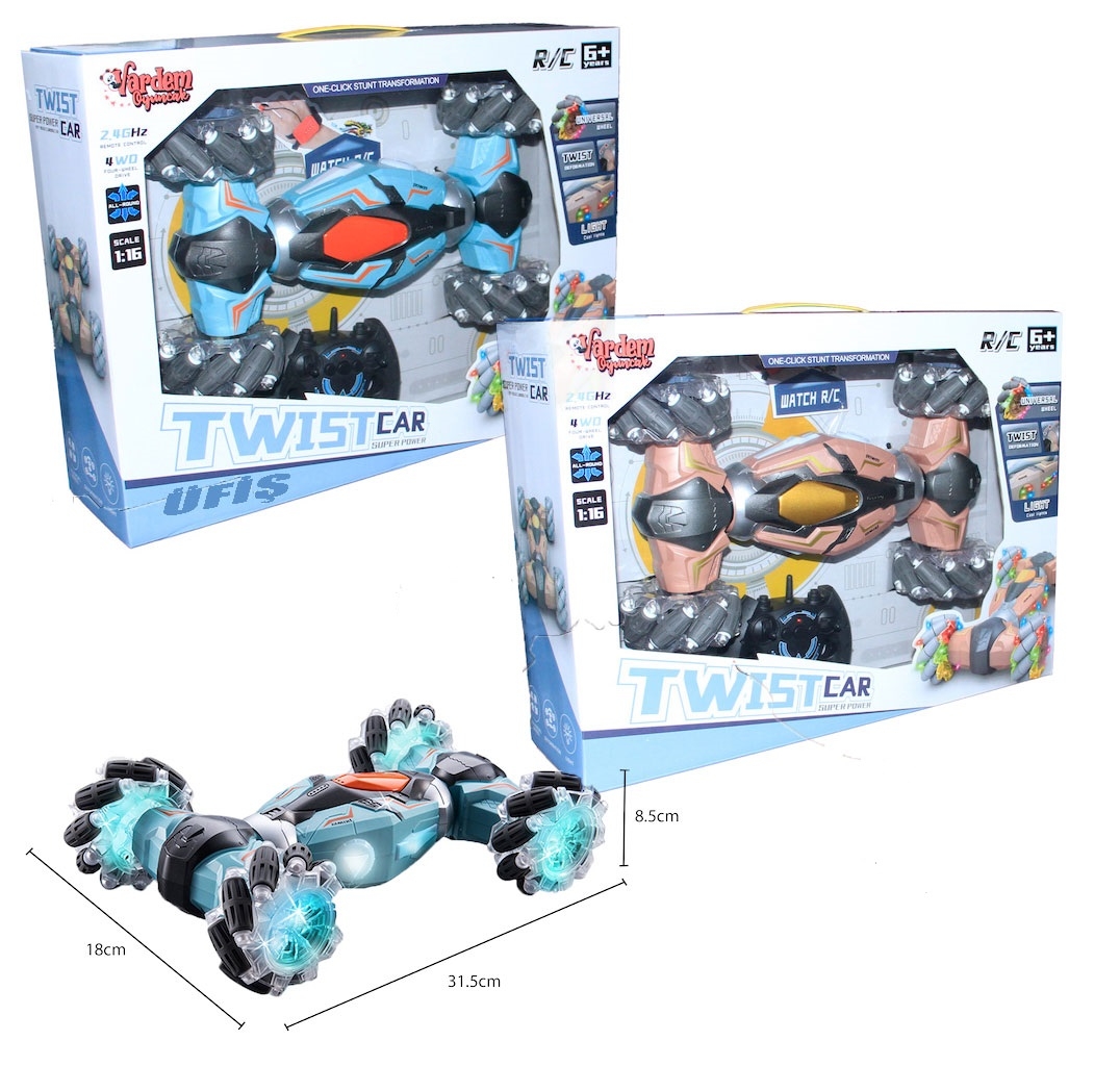 Oyuncak Kumandalı Çift Taraflı 4x4 Hyper Aracı YJ-058-2 Fiyatları