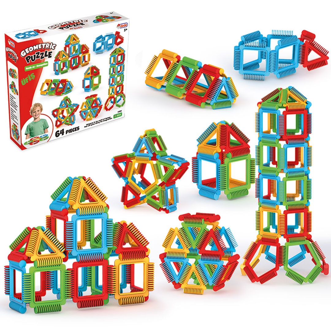 Dede Geometrik Puzzle 64 Parça 03896 en iyi özellikleri ve gerçek