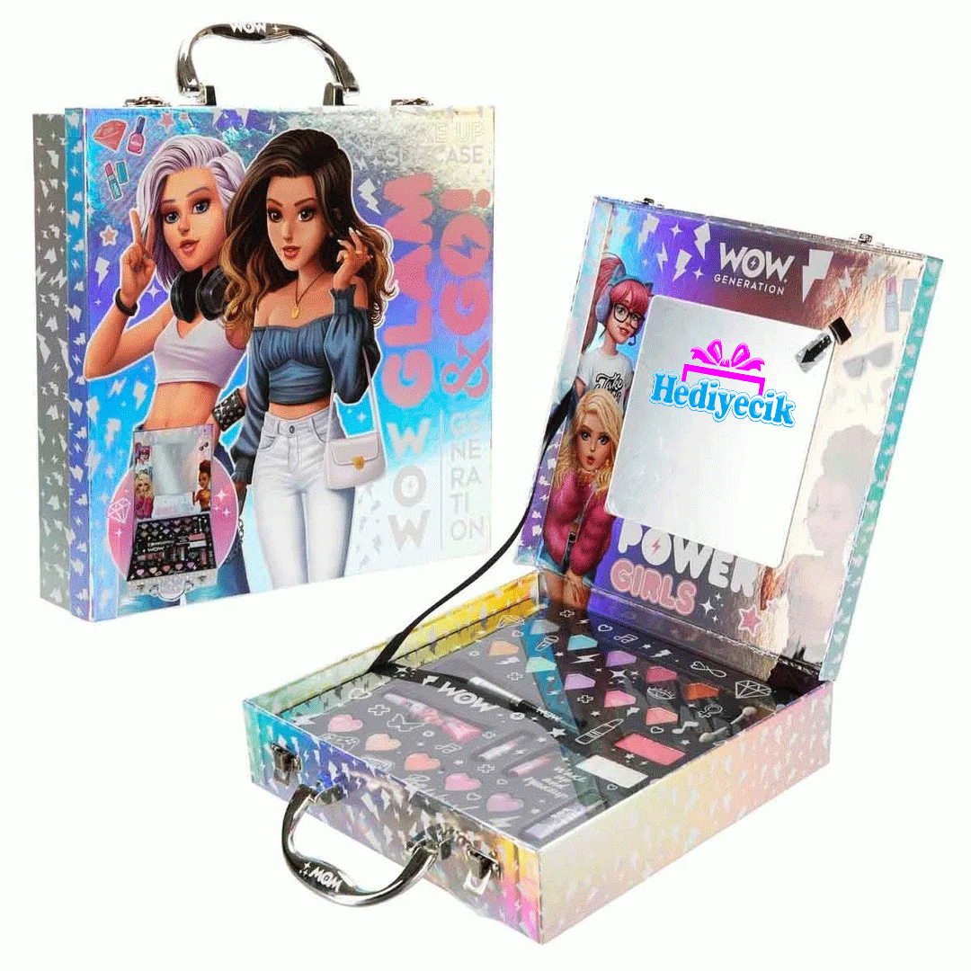 WOW Generation Glam & Go Aynalı Makyaj Çantası Seti S00087699 en