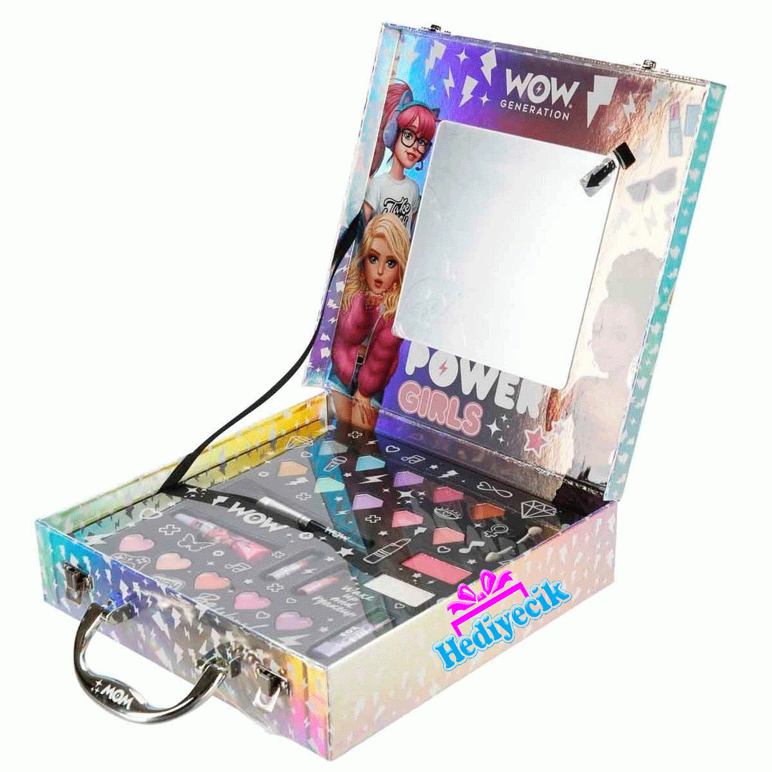 WOW Generation Glam & Go Aynalı Makyaj Çantası Seti S00087699 en